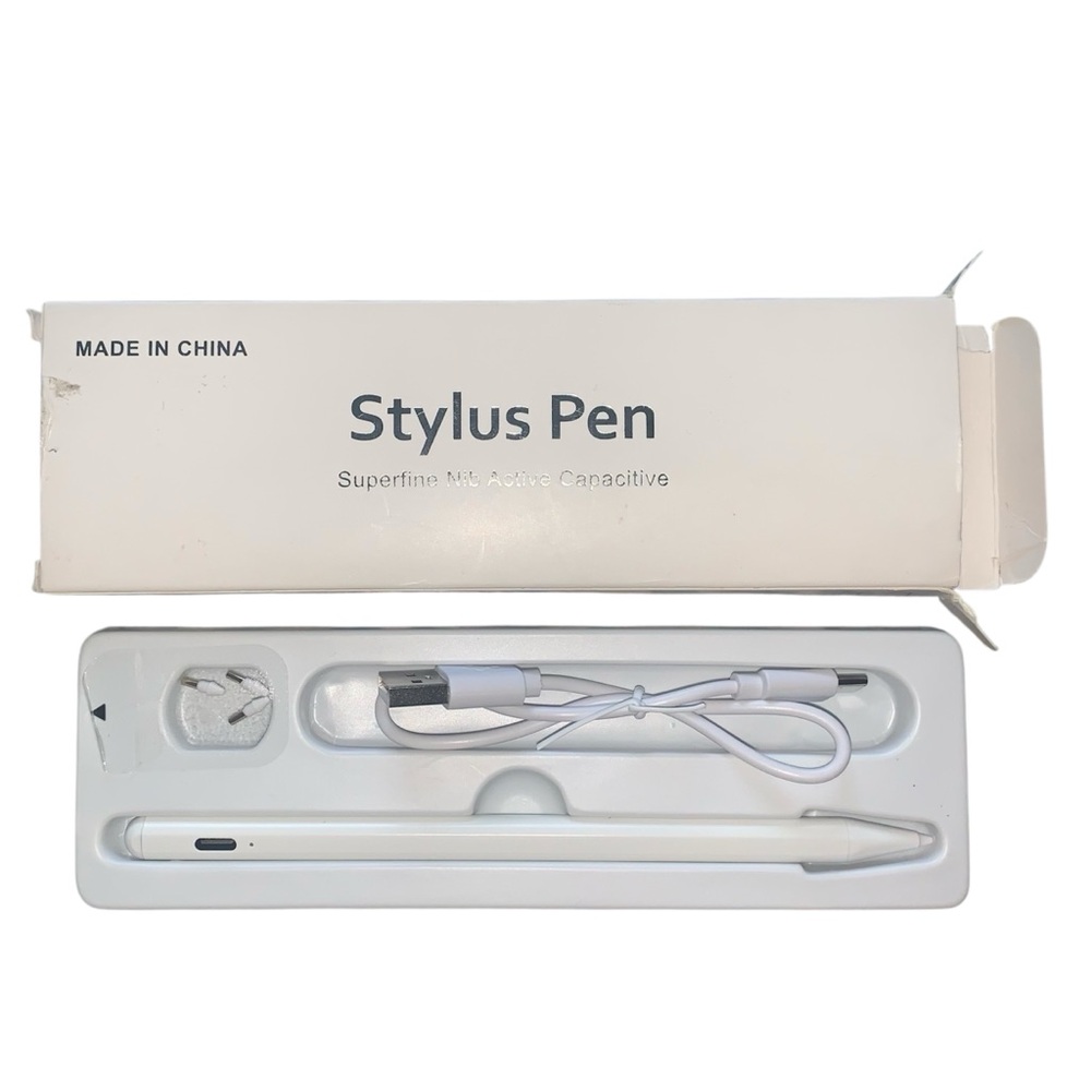 Stylus Pen for iPad 9th & iPad Mini 5/6 Gen White New